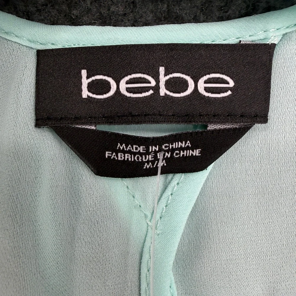 bebe sheer mint